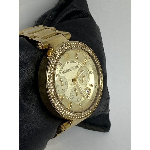 Michael Kors Parker MK5354 Womens Stainless Steel Analog Dial Quartz Watch UC802 - Picture 5 of 12